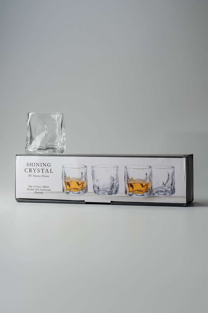 Комплект стаканов Прозрачный Стаканы Стеклянная посуда Для дома Олд фэшн Стаканы Посуда для напитков HoReCa