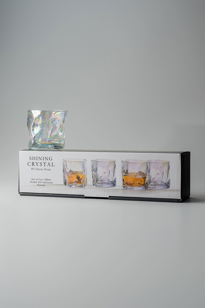 Комплект стаканов Перламутр Стаканы Стеклянная посуда Для дома Олд фэшн Стаканы Посуда для напитков HoReCa