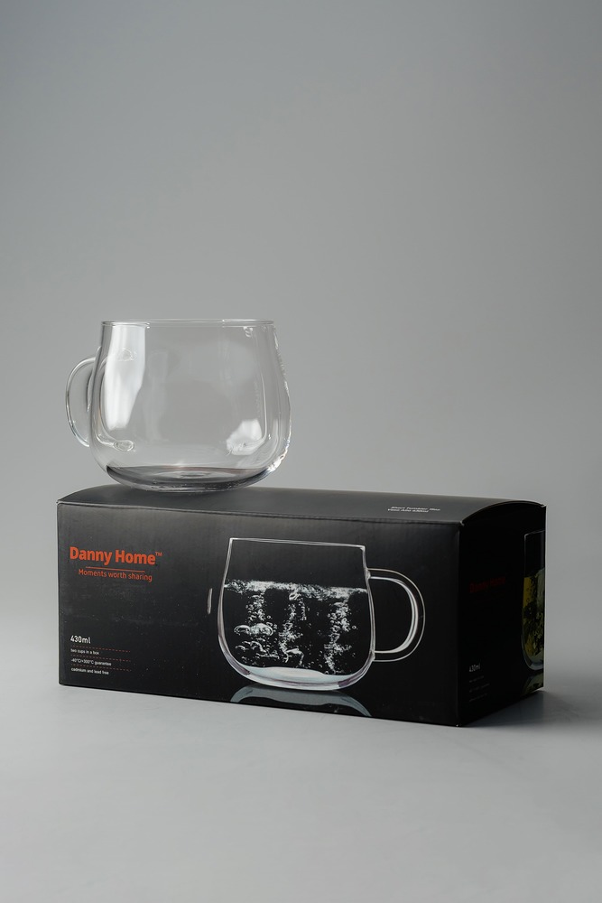 Кружка комплект Прозрачный Кружки Столовая посуда Столовая Для дома Кружки Чашки и кружки Посуда для напитков HoReCa