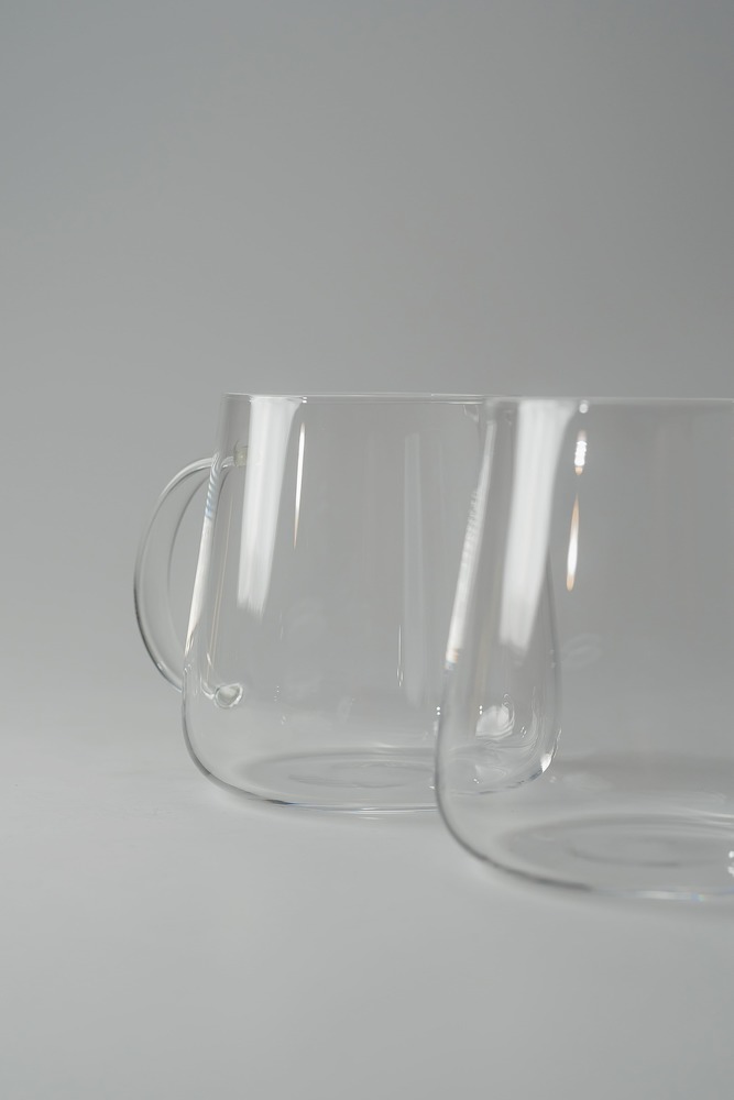 Кружка комплект Прозрачный Кружки Столовая посуда Столовая Для дома Кружки Чашки и кружки Посуда для напитков HoReCa