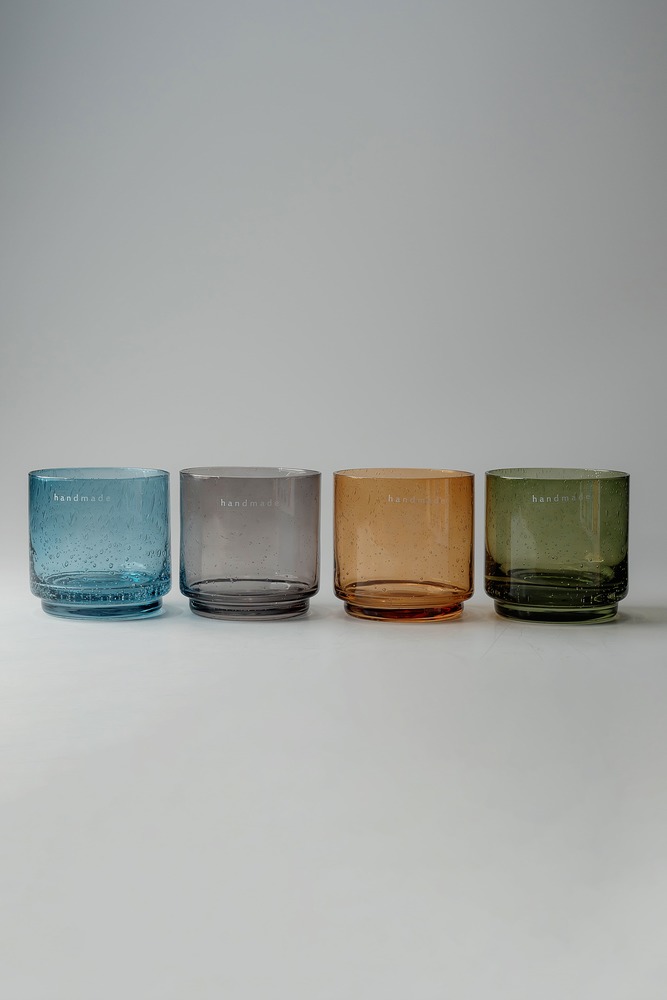 Комплект стаканов Серый Стаканы Стеклянная посуда Для дома Олд фэшн Стаканы Посуда для напитков HoReCa