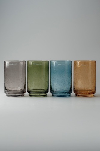 Комплект стаканов Серый Стаканы Стеклянная посуда Для дома