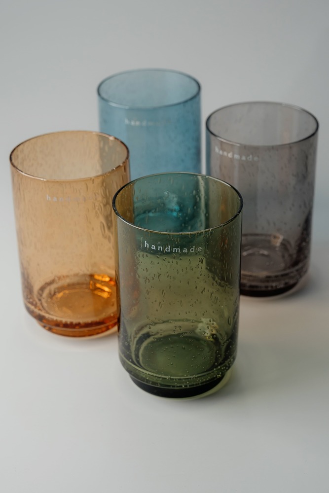 Комплект стаканов Серый Стаканы Стеклянная посуда Для дома