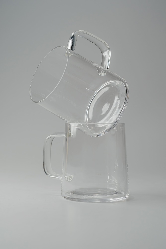 Кружка комплект Прозрачный Кружки Столовая посуда Столовая Для дома Кружки Чашки и кружки Посуда для напитков HoReCa