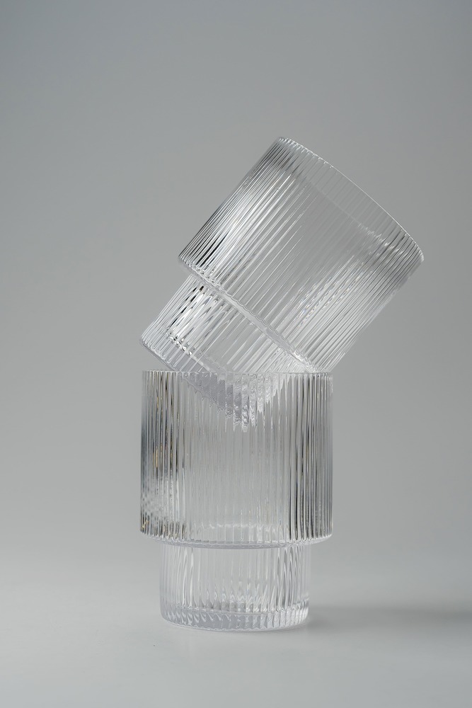 Комплект стаканов Прозрачный Стаканы Стеклянная посуда Для дома Хайболы Стаканы Посуда для напитков HoReCa