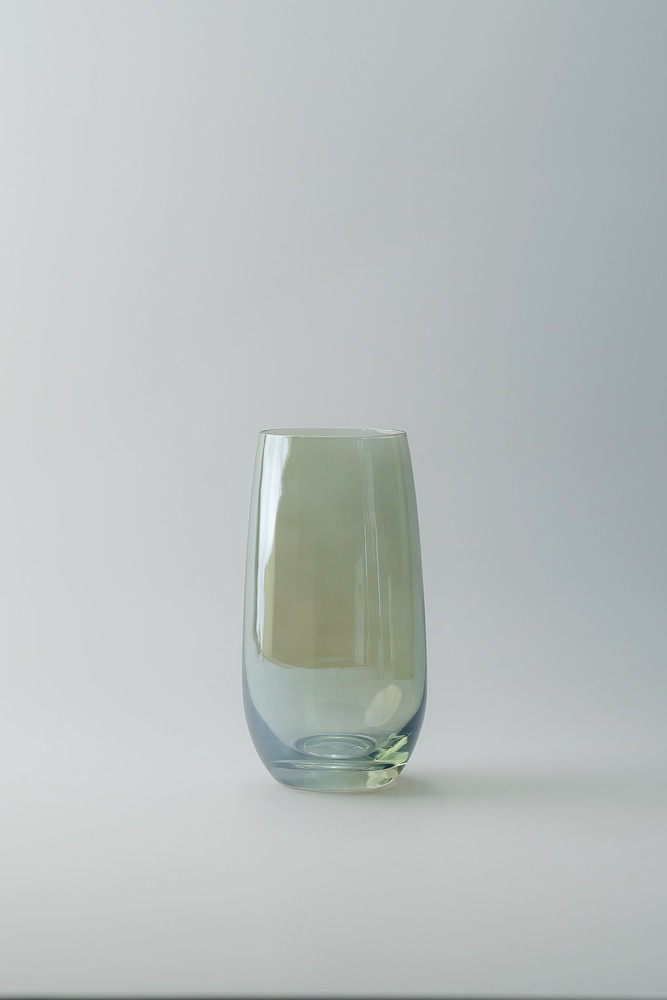 Комплект стаканов Зеленый Стаканы Стеклянная посуда Для дома Хайболы Стаканы Посуда для напитков HoReCa