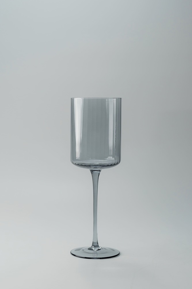 Комплект бокалов Серый Бокалы Стеклянная посуда Для дома Бокалы для вина Бокалы и фужеры Посуда для напитков HoReCa