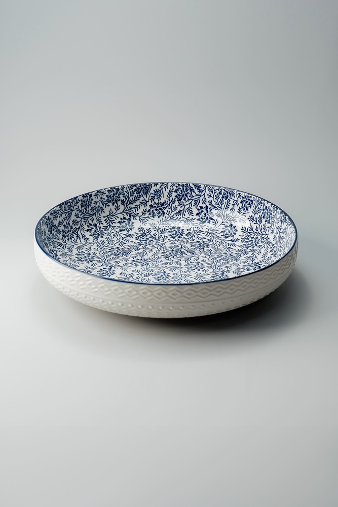 Блюдо Синий Сервировочные блюда Блюда Столовая посуда Столовая посуда и предметы сервировки HoReCa Блюда и салатницы Столовая посуда Столовая Для дома