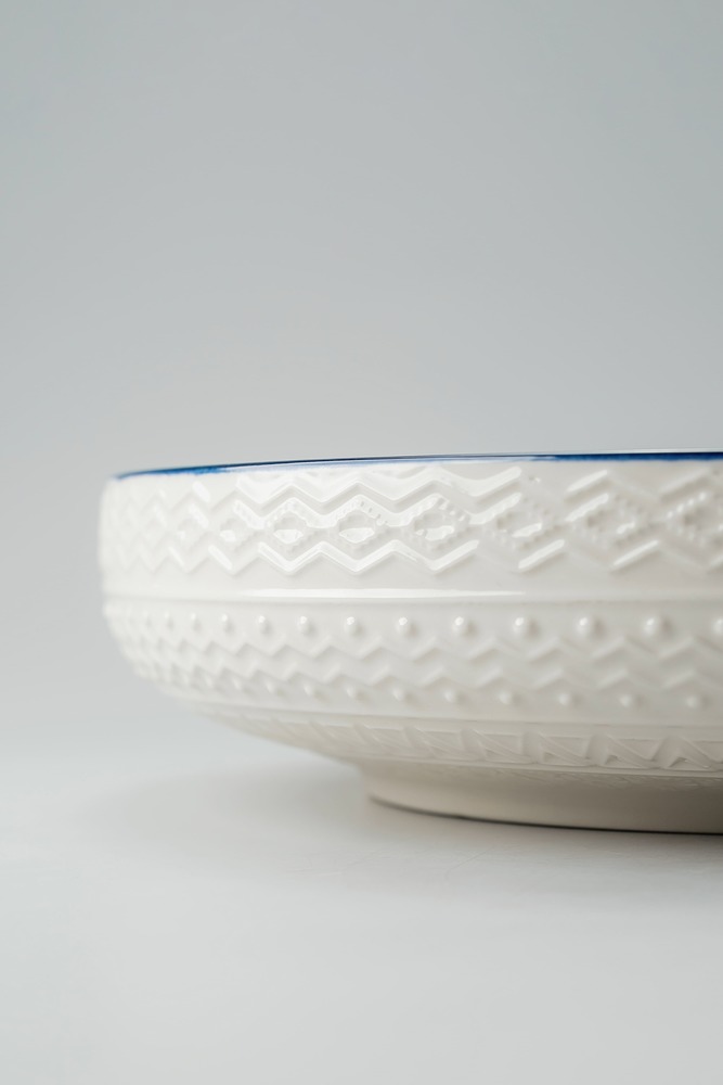 Блюдо Синий Сервировочные блюда Блюда Столовая посуда Столовая посуда и предметы сервировки HoReCa Блюда и салатницы Столовая посуда Столовая Для дома