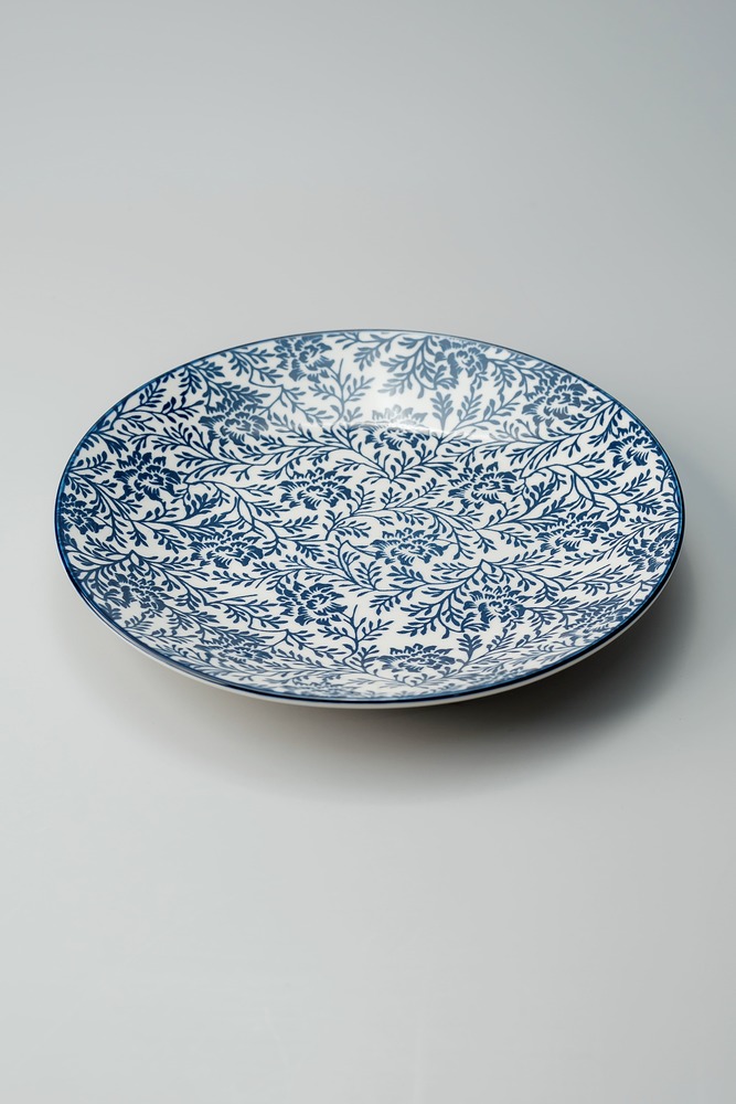 Обеденная тарелка Синий Обеденные тарелки Тарелки Столовая посуда Столовая посуда и предметы сервировки HoReCa