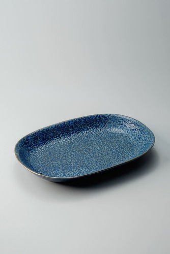 Блюдо Синий Сервировочные блюда Блюда Столовая посуда Столовая посуда и предметы сервировки HoReCa