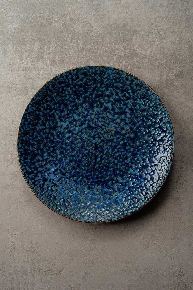 Блюдце Синий Десертные тарелки Тарелки Столовая посуда Столовая посуда и предметы сервировки HoReCa