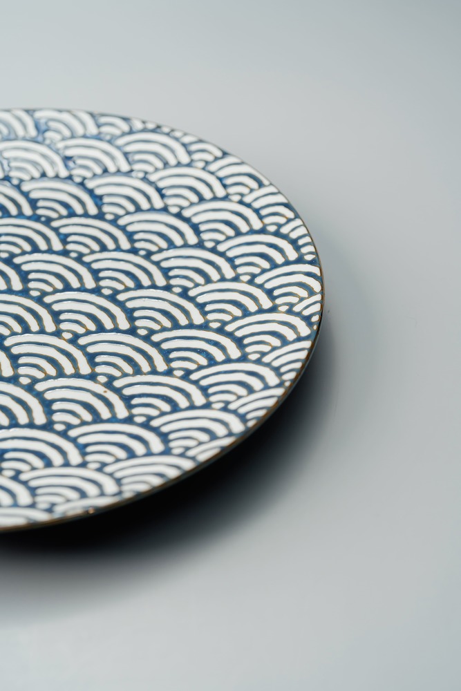 Десертная тарелка Синий Десертные тарелки Тарелки Столовая посуда Столовая посуда и предметы сервировки HoReCa