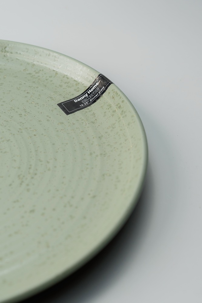 Обеденная тарелка Серый Обеденные тарелки Тарелки Столовая посуда Столовая посуда и предметы сервировки HoReCa