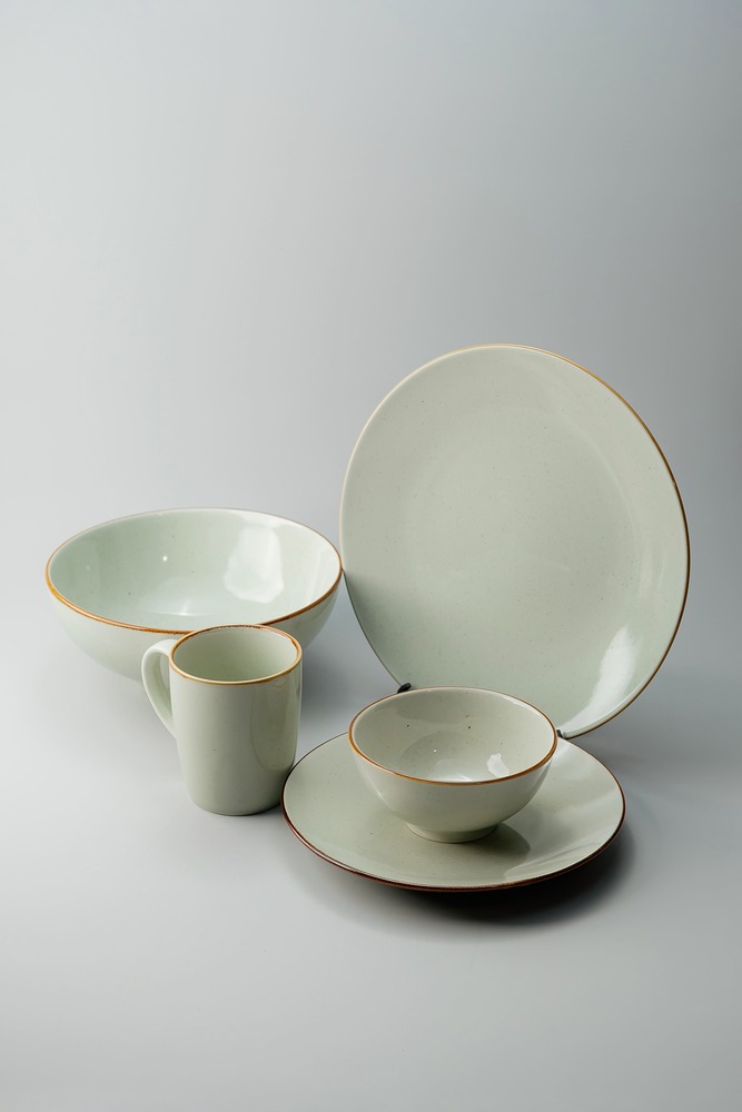 Десертная тарелка Бирюзовый Десертные тарелки Тарелки Столовая посуда Столовая посуда и предметы сервировки HoReCa