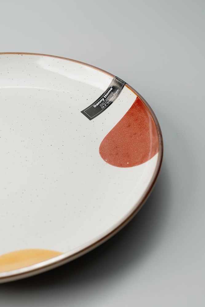 Обеденная тарелка Серый Обеденные тарелки Тарелки Столовая посуда Столовая посуда и предметы сервировки HoReCa