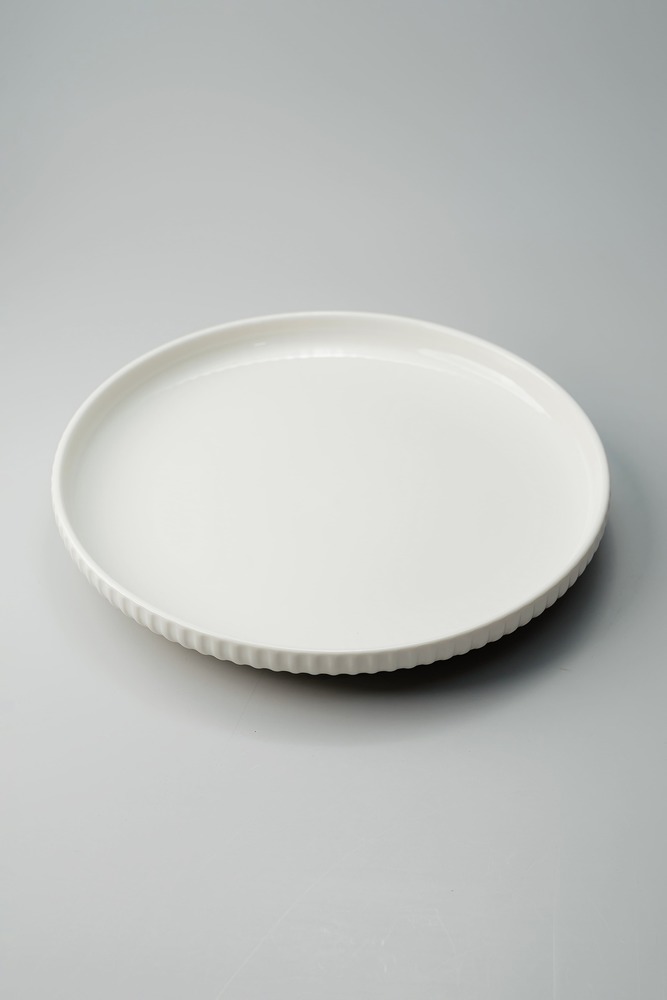 Обеденная тарелка Белый Обеденные тарелки Тарелки Столовая посуда Столовая посуда и предметы сервировки HoReCa