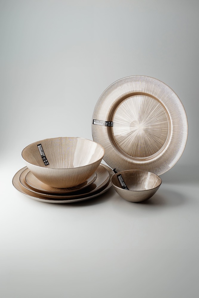 Десертная тарелка Бронза Десертные тарелки Тарелки Столовая посуда Столовая посуда и предметы сервировки HoReCa