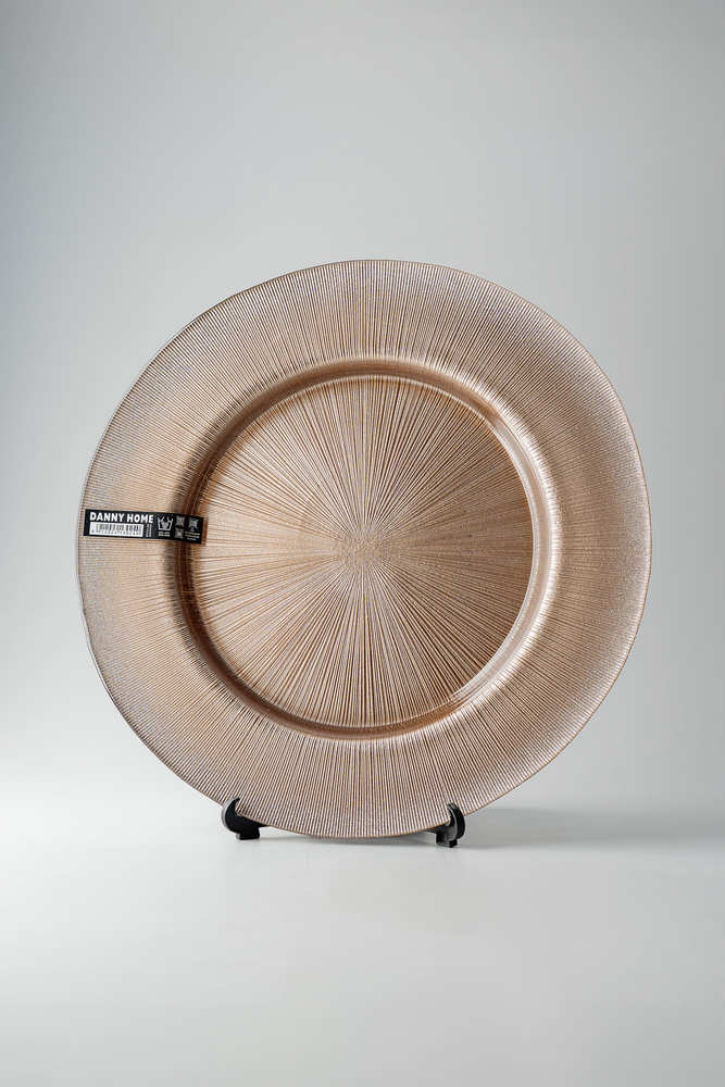 Подтарельники Золотой Сервировочные блюда Блюда Столовая посуда Столовая посуда и предметы сервировки HoReCa