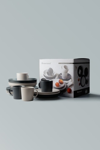 Комплект из 16 предметов на 4 персоны Белый Наборы посуды Столовая посуда Столовая Для дома