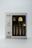 Комплект столовых приборов Золотой Столовые приборы Столовая Для дома