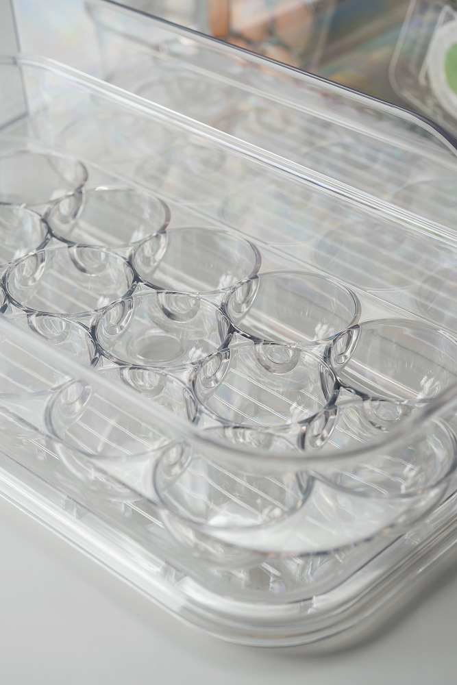 Комплект для хранения из 4 предметов Прозрачный Хранение Кухня Для дома