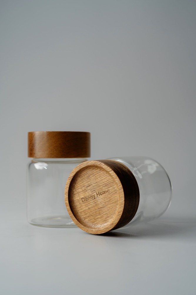 Комплект баночек для хранения Прозрачный Хранение Кухня Для дома