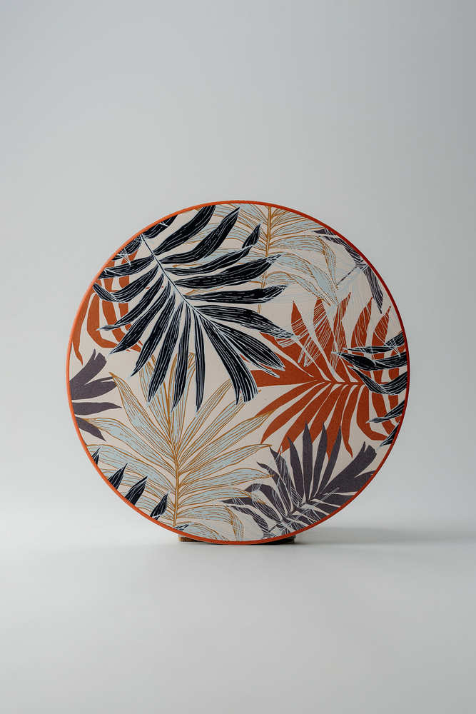 Подставка под горячее пальмы Бежевый Предметы сервировки Столовая Для дома