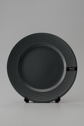 Обеденная тарелка Серый Обеденные тарелки Тарелки Столовая посуда Столовая посуда и предметы сервировки HoReCa