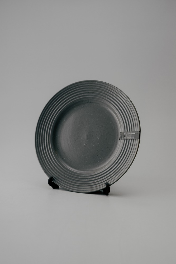 Десертная тарелка Серый Десертные тарелки Тарелки Столовая посуда Столовая посуда и предметы сервировки HoReCa