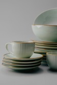 Комплект из 26 предметов на 6 персон Серый Наборы посуды Столовая посуда Столовая Для дома