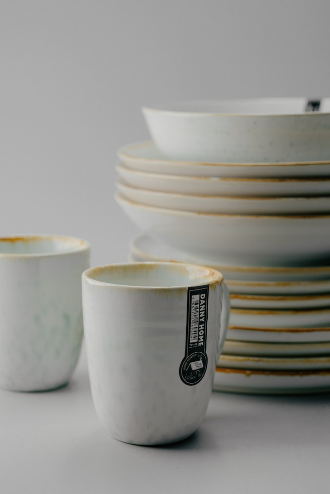 Комплект из 17 предметов на 4 персоны Бирюзовый Наборы посуды Столовая посуда Столовая Для дома