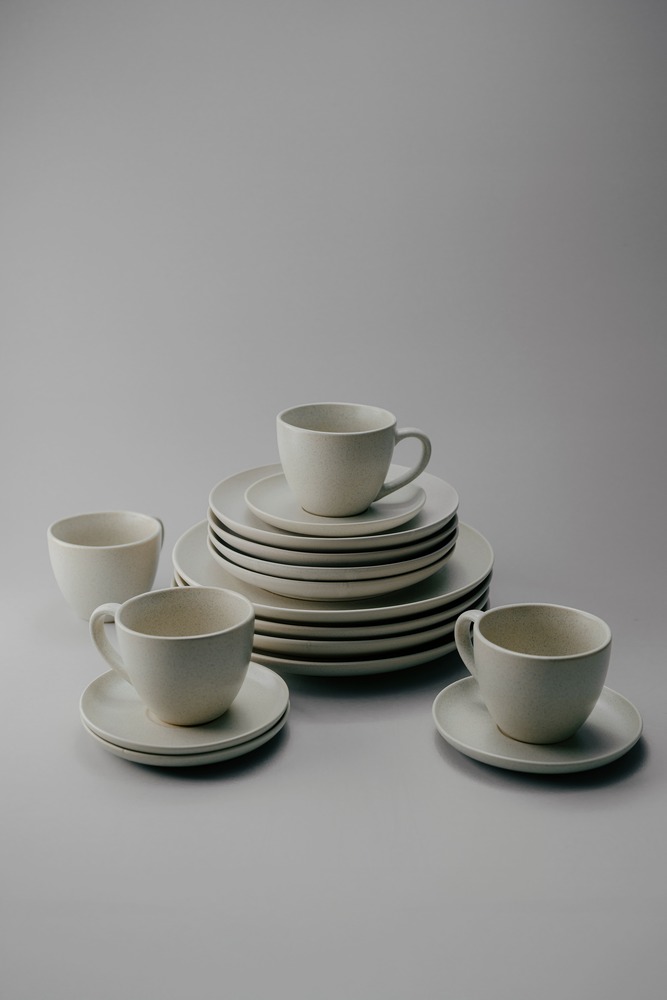 Комплект из 25 предметов на 6 персон Синий Наборы посуды Столовая посуда Столовая Для дома