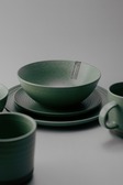 Комплект из 25 предметов на 6 персон Зеленый Наборы посуды Столовая посуда Столовая Для дома