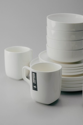 Комплект из 24 предметов на 6 персон Белый Наборы посуды Столовая посуда Столовая Для дома