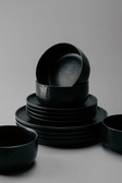 Комплект из 12 предметов на 4 персоны Черный Наборы посуды Столовая посуда Столовая Для дома