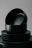 Комплект из 12 предметов на 4 персоны Черный Наборы посуды Столовая посуда Столовая Для дома