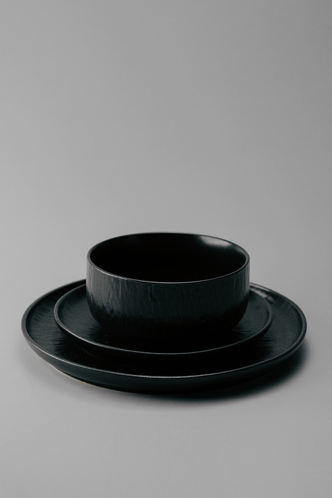 Комплект из 18 предметов на 6 персон Черный Наборы посуды Столовая посуда Столовая Для дома