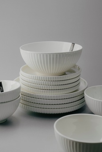 Комплект из 19 предметов на 6 персон Белый Наборы посуды Столовая посуда Столовая Для дома