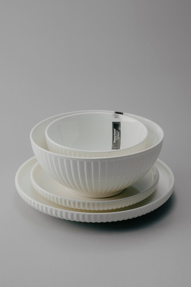 Комплект из 19 предметов на 6 персон Белый Наборы посуды Столовая посуда Столовая Для дома