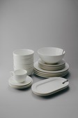 Комплект из 33 предметов на 6 персон Белый Наборы посуды Столовая посуда Столовая Для дома
