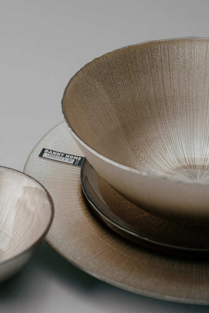 Комплект из 25 предметов на 6 персон Золотой Наборы посуды Столовая посуда Столовая Для дома