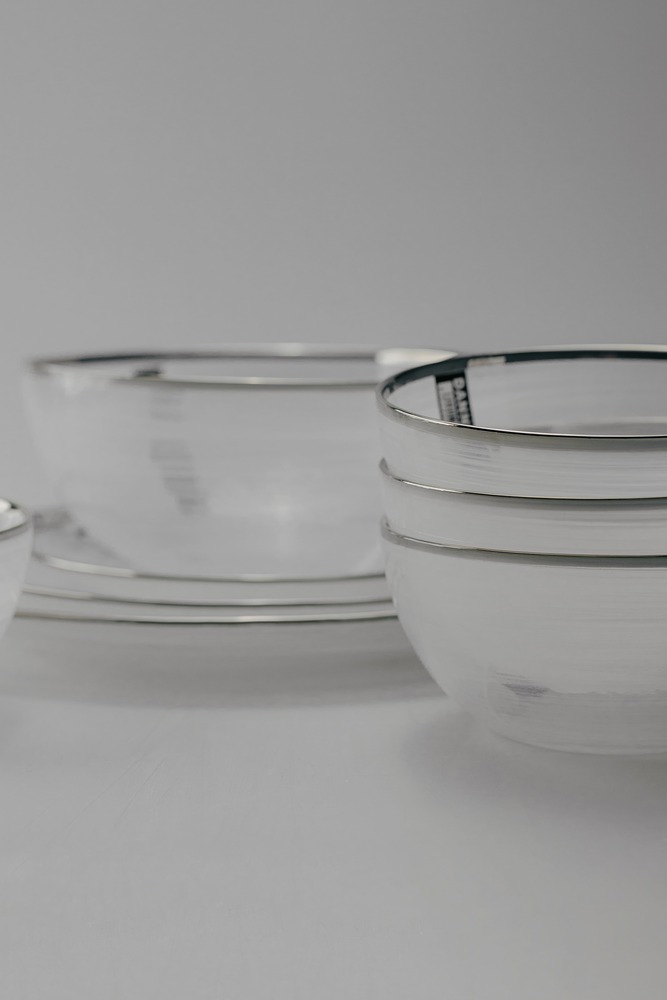 Комплект из 17 предметов на 4 персоны Белый Наборы посуды Столовая посуда Столовая Для дома