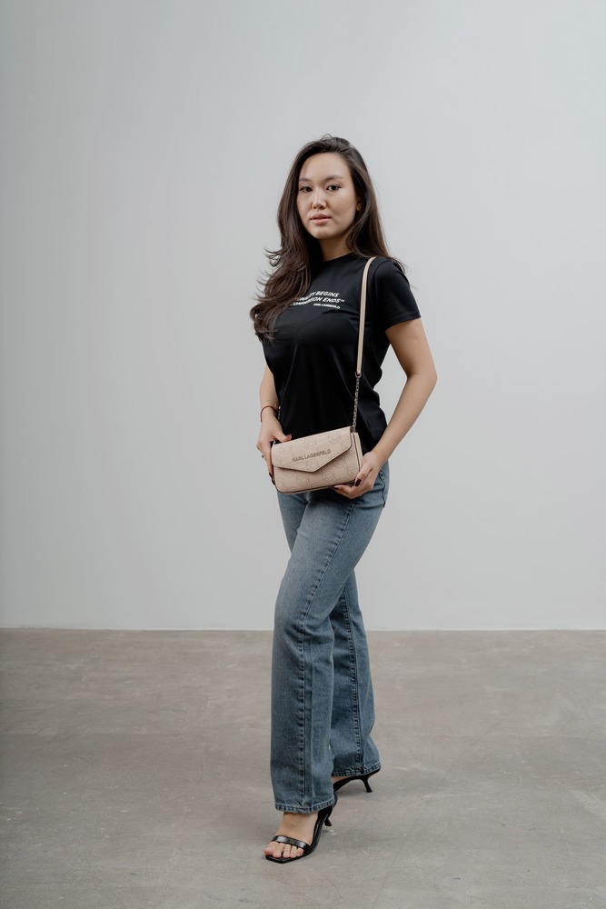 Сумка через плечо Бежевый Сумки через плечо Сумки Женщинам