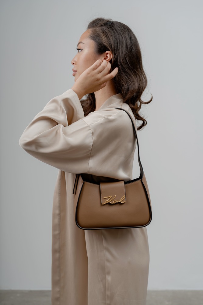 Наплечная сумка Коричневый Багет Сумки Женщинам