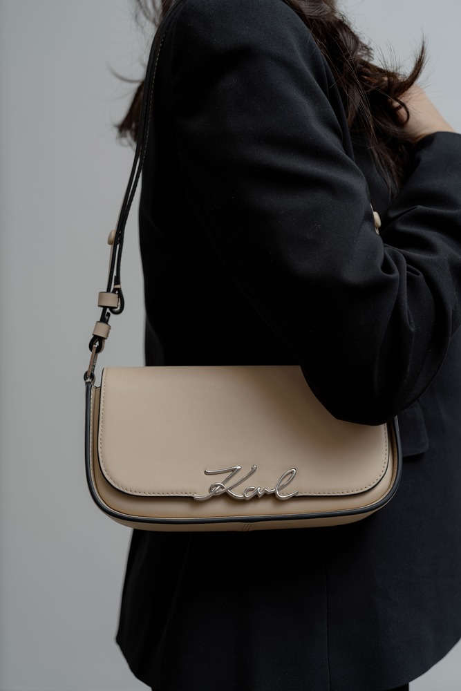 Сумка через плечо Бежевый Сумки через плечо Сумки Женщинам