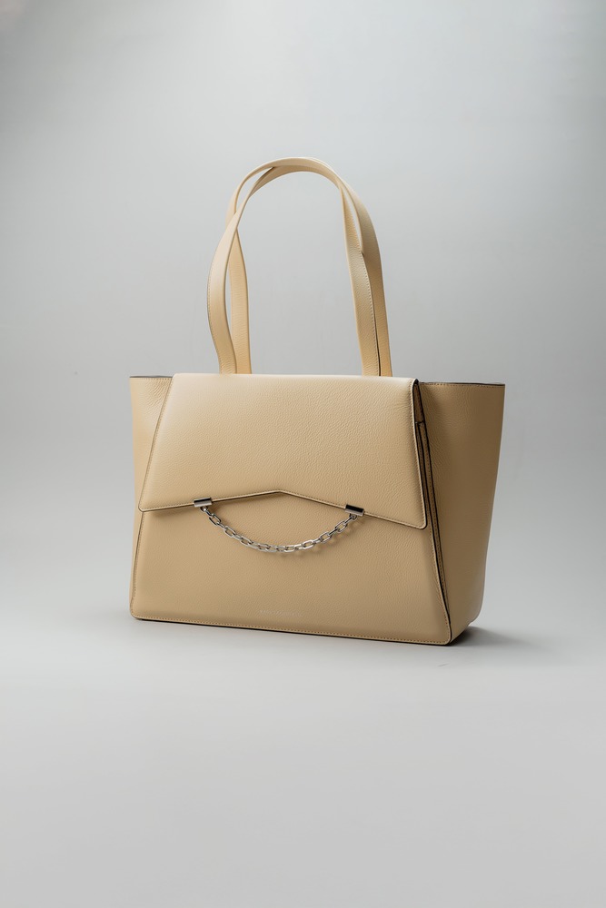 Сумка-тоут Бежевый Сумки-тоут Сумки Женщинам