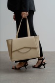 Сумка-тоут Бежевый Сумки-тоут Сумки Женщинам
