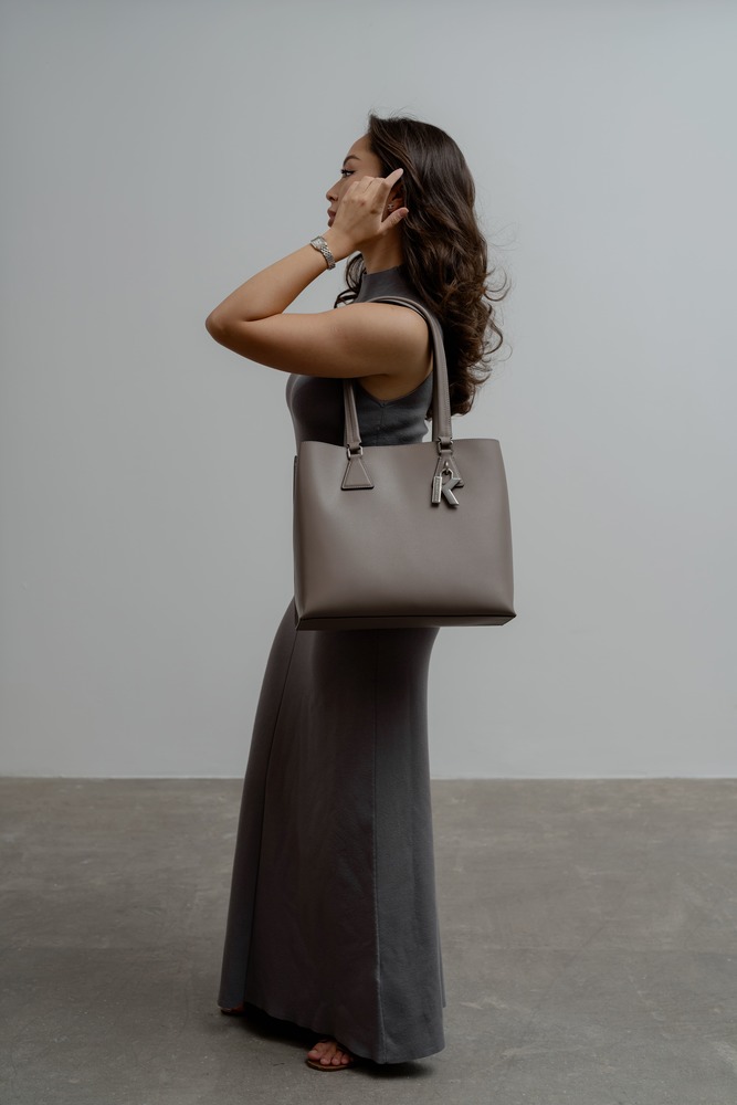 Сумка-тоут Серый Сумки-тоут Сумки Женщинам