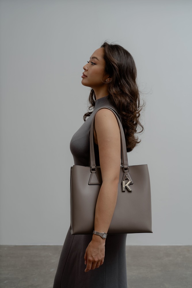 Сумка-тоут Серый Сумки-тоут Сумки Женщинам